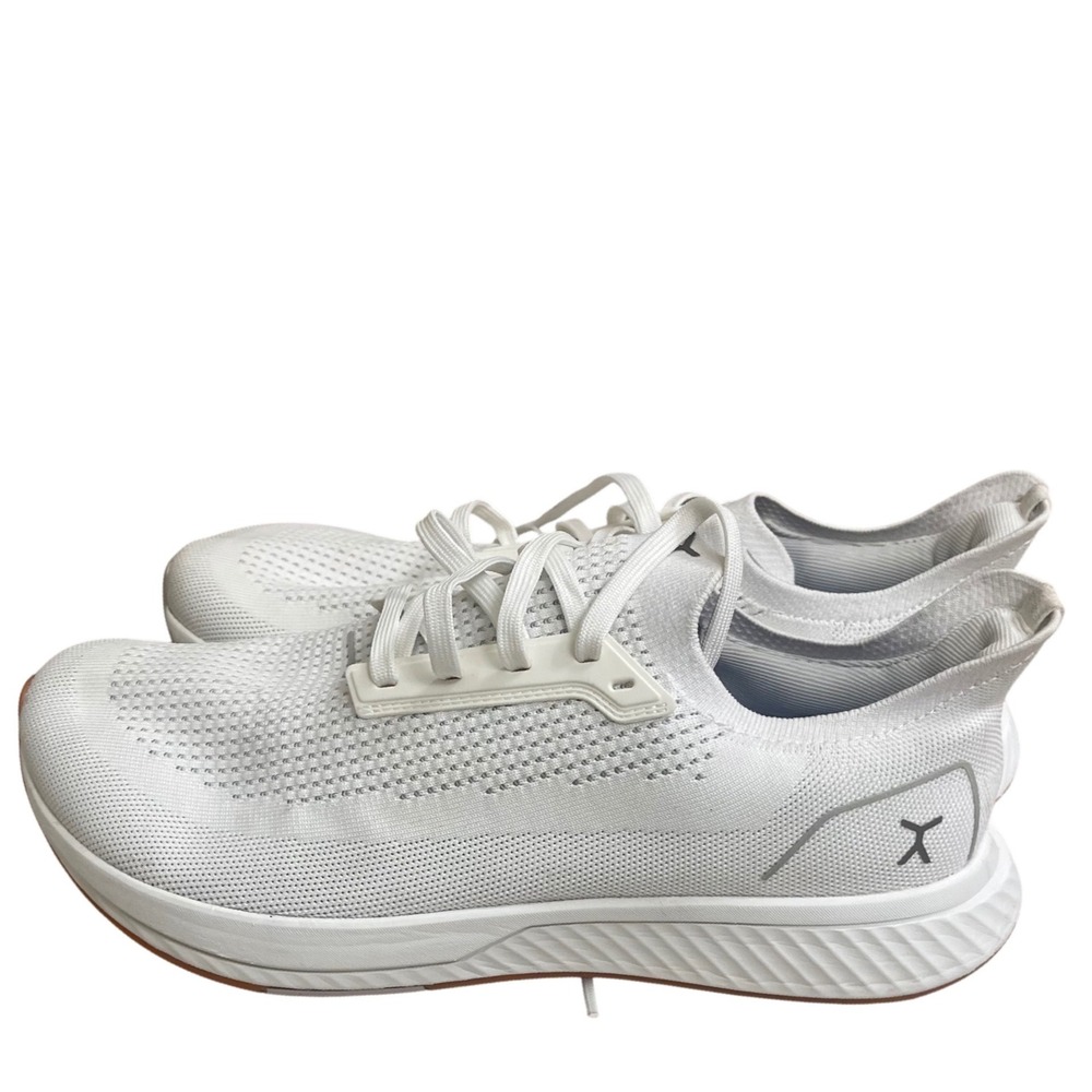 Flux Footwear Adapt runner White Mens 11.5 Barefoot Minimalist NO INSOLES Shoes